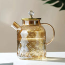 Carafe verre borosilicate grande capacité résistante chaleur