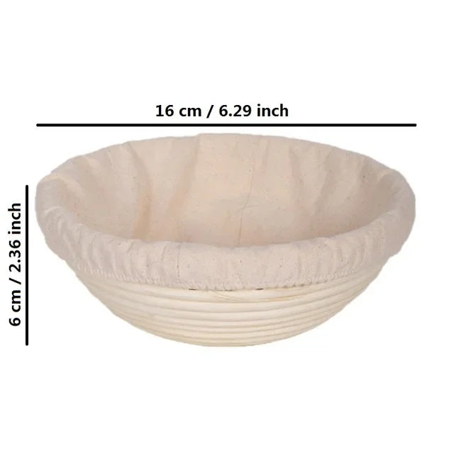 corbeille à pain en rotin panier de fermentation indonésien tissé - vue 16 sur 19