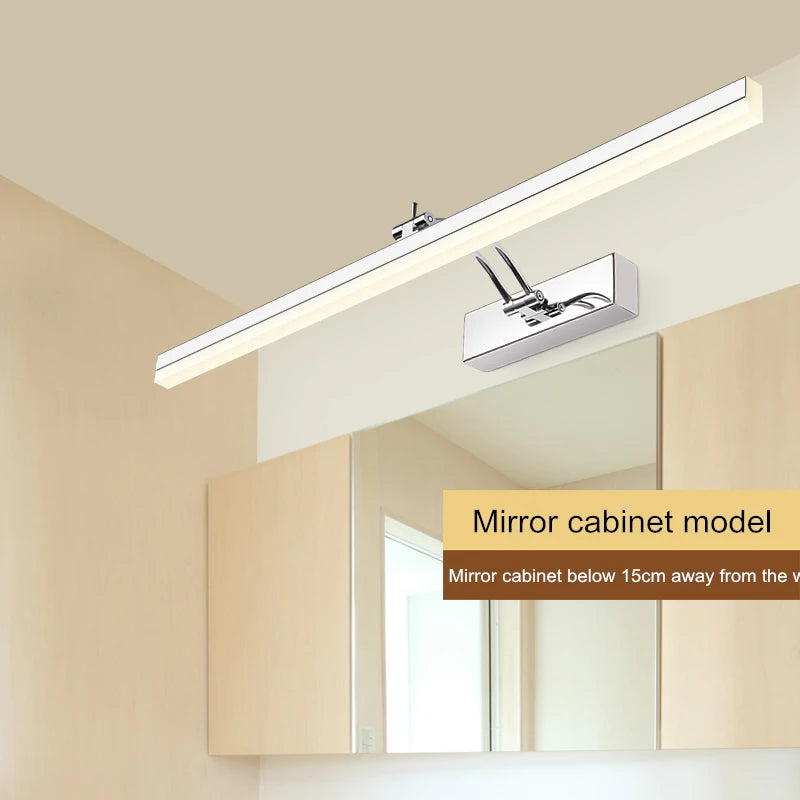 lampe à poser led en acier inoxydable design moderne et minimaliste - vue 5 sur 22