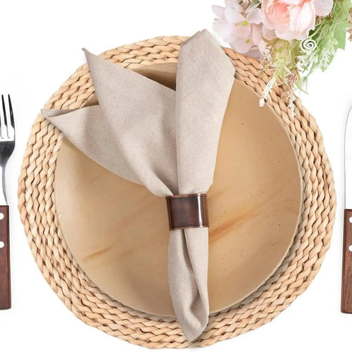 Serviette de table crochet style rétro décoration repas