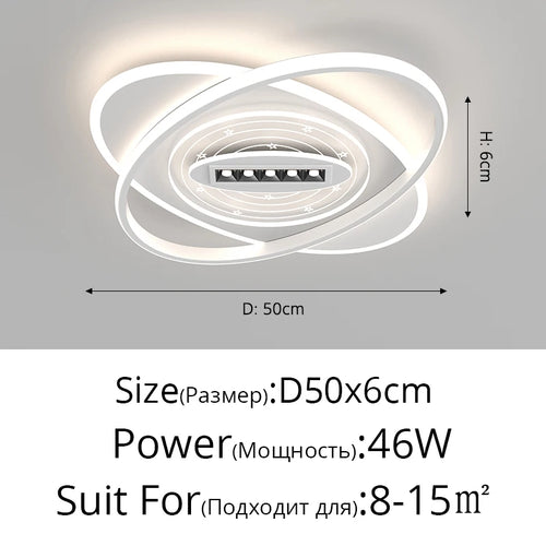plafonnier led nordique pour intérieur et ambiance chaleureuse