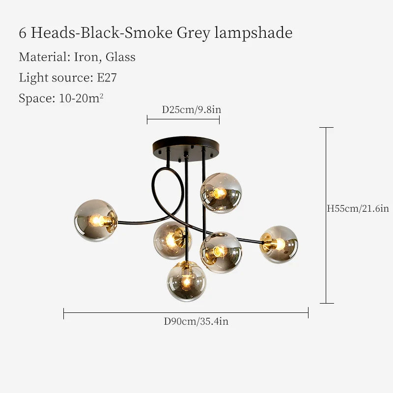 Luxuriöse LED-Pendelleuchte für elegante Inneneinrichtung