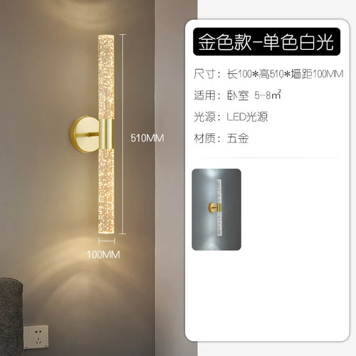 Applique Murale Cristal LED Haut/Bas - vue 10 sur 10