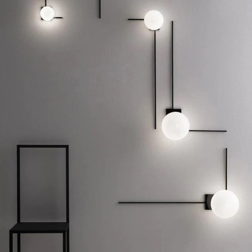 Minimalistische Deckenleuchte im nordischen Design für moderne Dekoration - vue 4 sur 10
