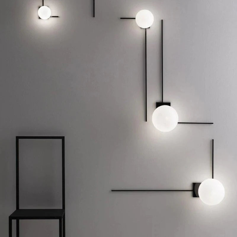 Minimalistische Deckenleuchte im nordischen Design für moderne Dekoration - vue 4 sur 10