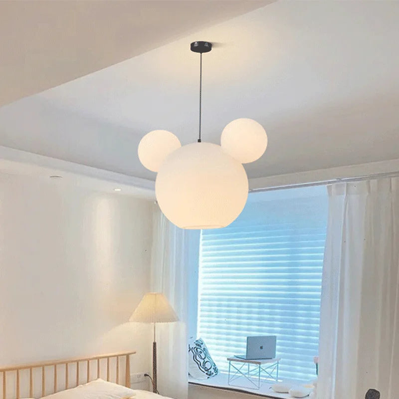 lampe nordique de luxe minimaliste mickey pour enfants