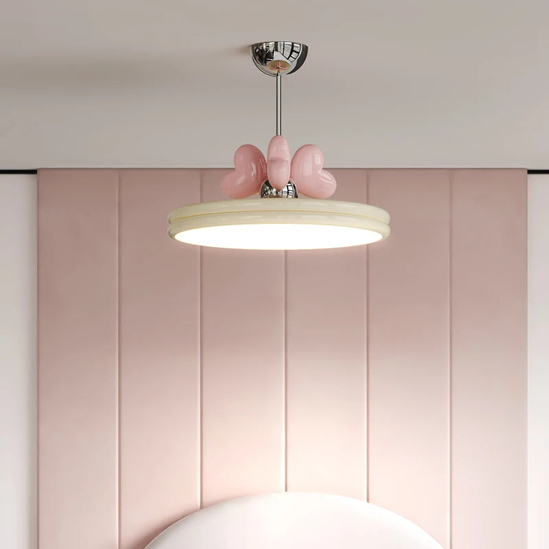 Kronleuchter im Girly-Stil, dimmbar für individuelle Beleuchtung - vue 5 sur 10