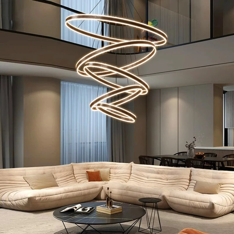 Décor à la maison moderne salle à manger lustre éclairage intérieur plafonnier suspension chambre lustre salon lumière - vue 6 sur 11