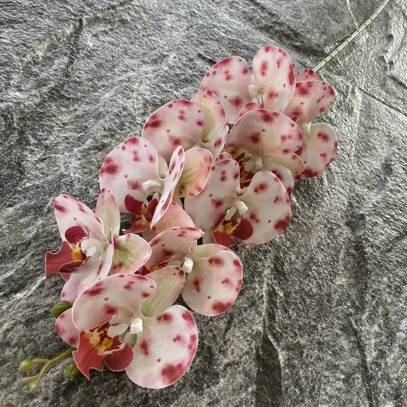 phalaenopsis artificiel orchidée rose décoration pour mariage et jardin - vue 11 sur 23