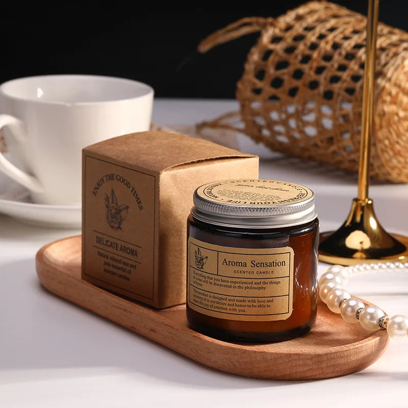 bougie parfumée en cire de soja pour mariage et fête - vue 5 sur 17