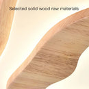 LED-Deckenleuchte aus nordischem Holz mit Fernbedienung modern dekorativ