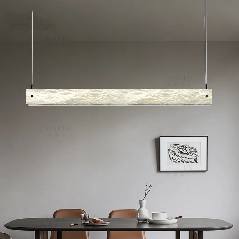 suspension imitation marbre idéale pour bar restaurant - vue 3 sur 8