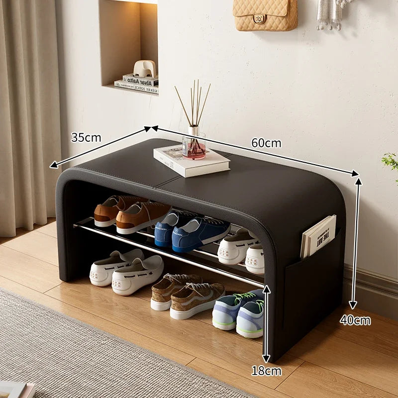 banc polyvalent pour rangement et assise décorative - vue 12 sur 15