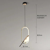 Nordischer Kronleuchter Gold Acryl mit LED-Leiste und Vögeln