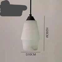Suspension Rétro Vintage Marbre Collection LED Éclairage Lampen Pour Salle à manger