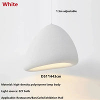 Japanese Wabi Sabi Wind LED Restaurant Pendant Light Modern Model Room Decor Homestay Chandelier Designer Bar Loft Hanging Lamps