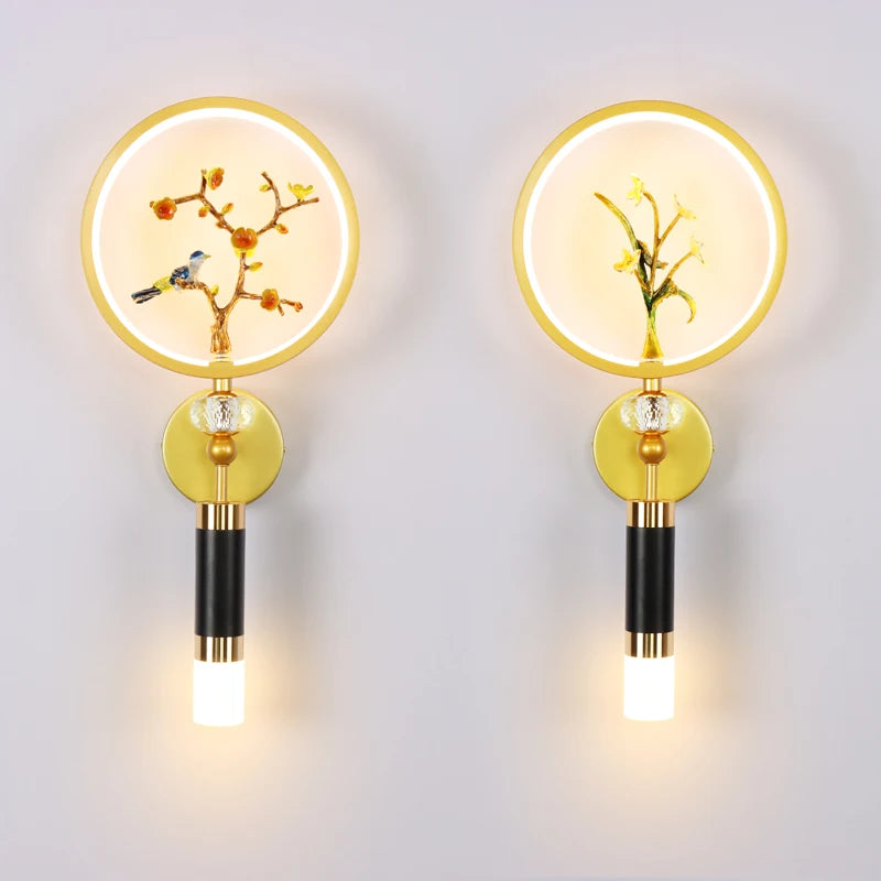 applique murale cristal en led pour éclairage intérieur luxe - vue 2 sur 10