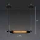 lampe suspendue industrielle rétro pour loft café restaurant avec luminaires réglables