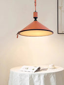 Minimalistische moderne Pendelleuchte aus luxuriösem Leder