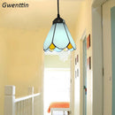 Tiffany-Pendelleuchte im mediterranen Stil für elegante Innendekoration