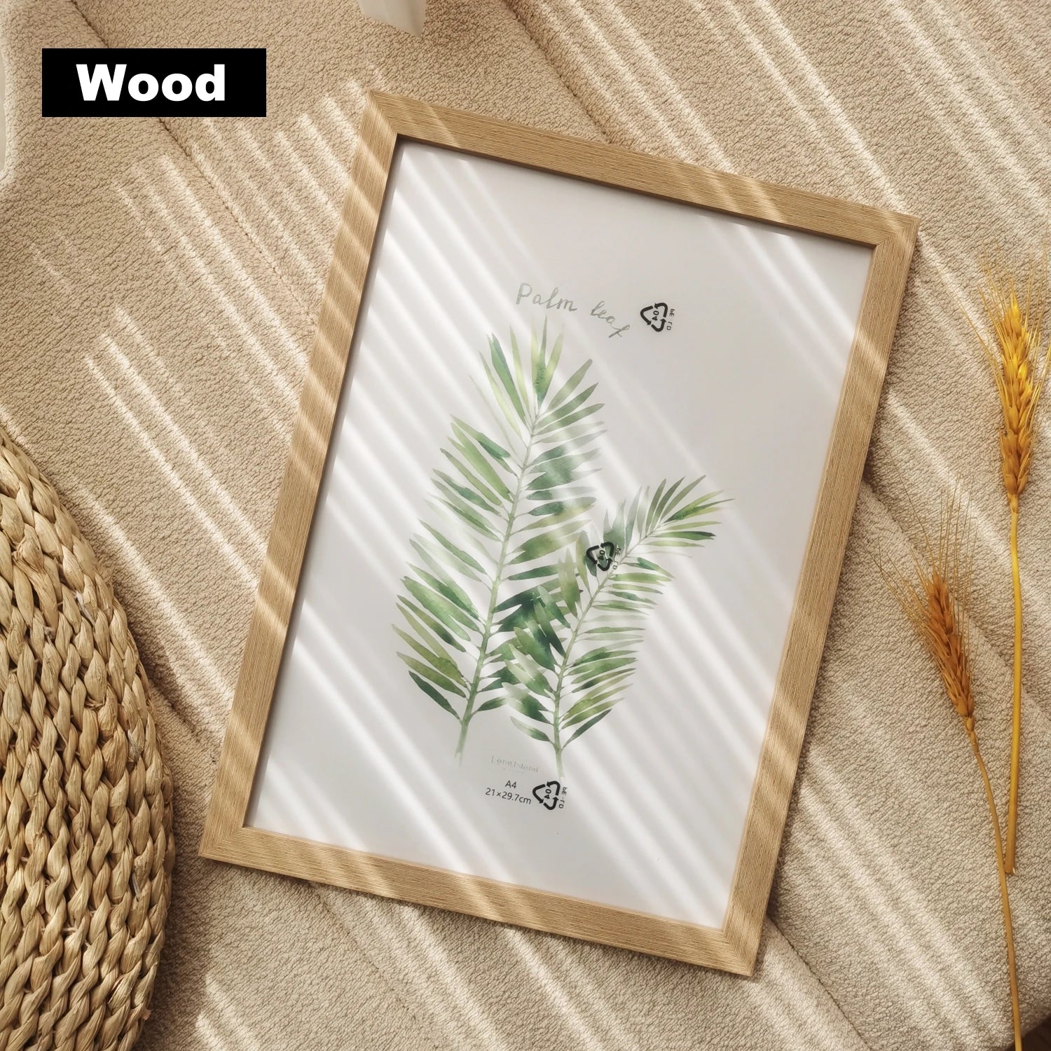 cadre photo en bois à suspendre ou poser décoratif - vue 6 sur 10