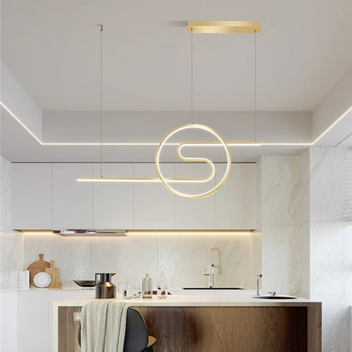suspension nordique led réglable pour hôtel boutique