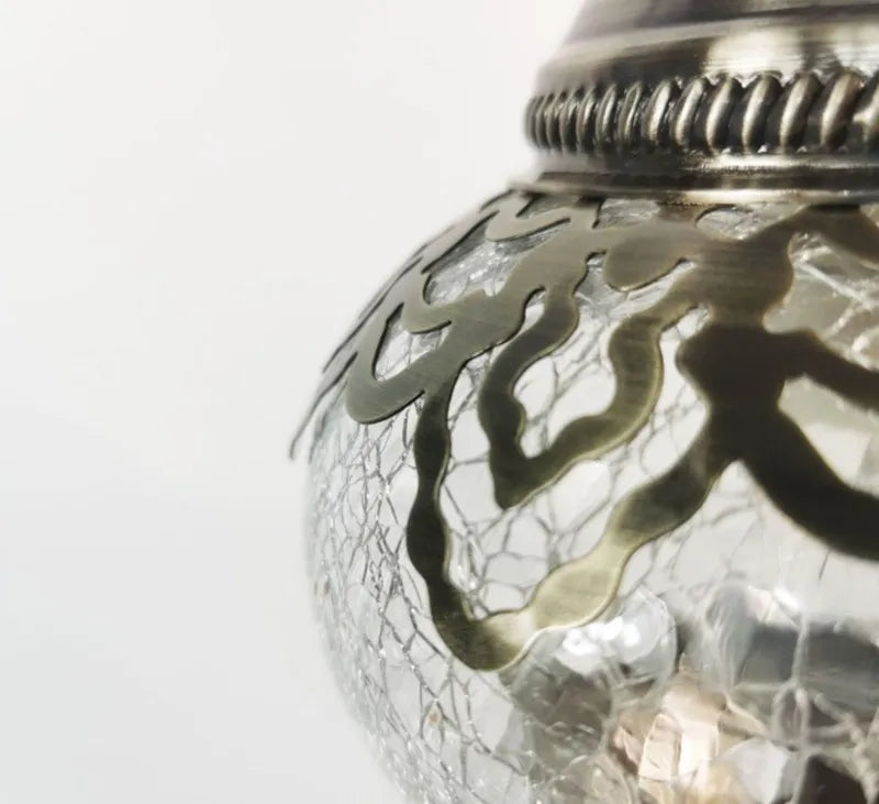 suspension vintage exotique style méditerranéen art déco pour restaurants et cafés - vue 5 sur 5