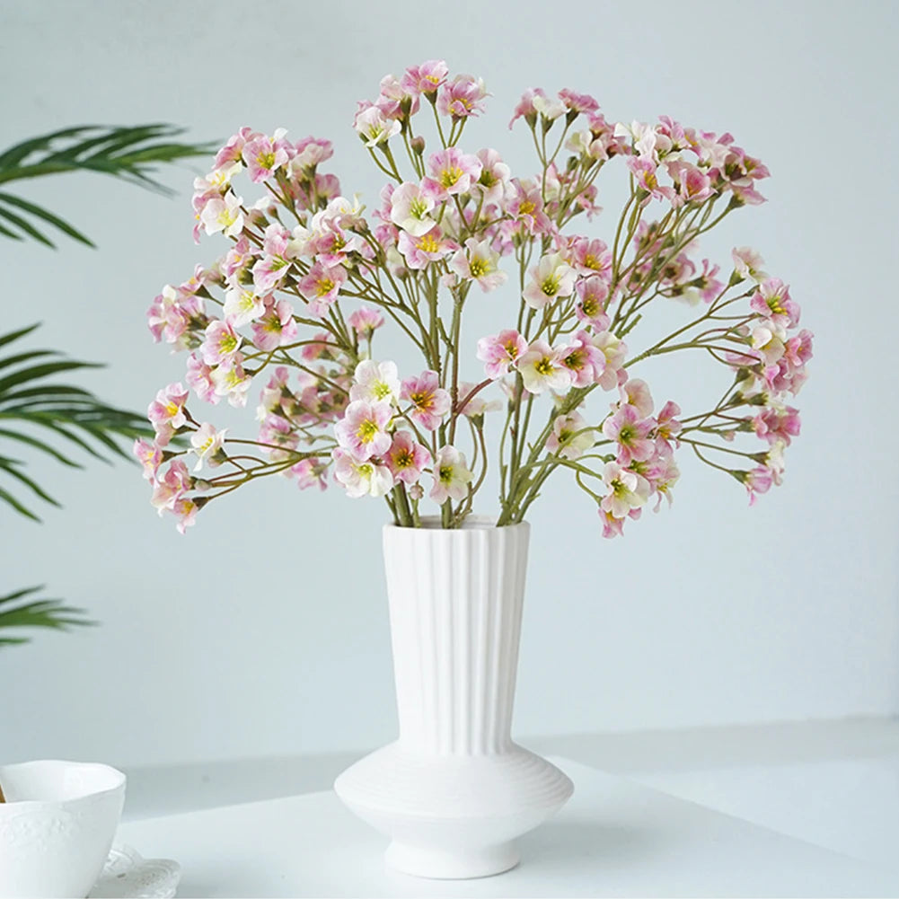 fleur de paulownia en soie artificielle pour décorations et bouquets - vue 2 sur 11