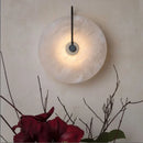 Moderne LED-Wandleuchte Marmor Schwarz Gold Luxus