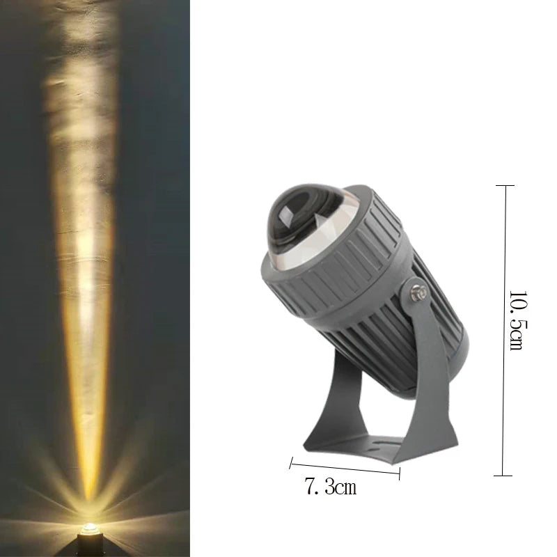 spots muraux led extérieurs étanches pour éclairage décoratif - vue 13 sur 17