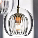 lampe led suspendue en verre design nordique moderne décorative