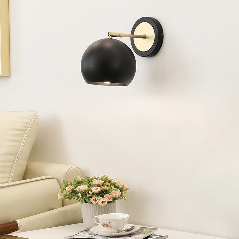 Applique murale LED lumière chambre chevet appliques salon étude couloir maison applique moderne Simple décoration de la maison luminaire - vue 3 sur 10