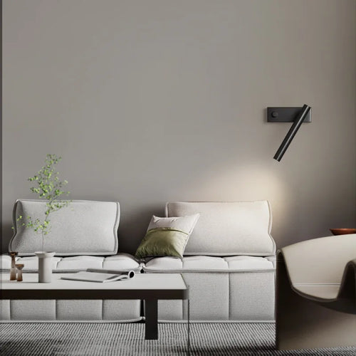 Appliques murales en cuivre avec interrupteur rotatif