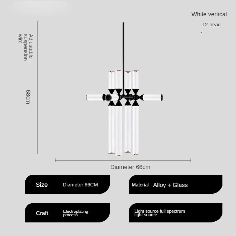 Tischlampe aus Glas im italienischen Design für moderne Räume - vue 17 sur 19