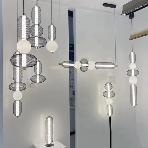 Kronleuchter Minimalistisches Nordisches Design Für Bar Und Restaurant - vue 8 sur 19