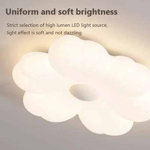 plafonnier moderne led forme de fleur pour décoration intérieure intelligente