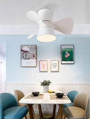 Moderner LED-Kronleuchter mit Deckenventilator für den Innenbereich
