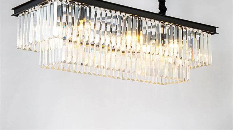 Moderner LED-Kronleuchter mit Doppel-Lagen für elegante Dekoration