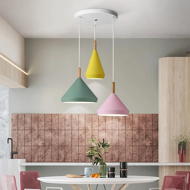lampes suspendues modernes pour barre de décoration - vue 2 sur 14