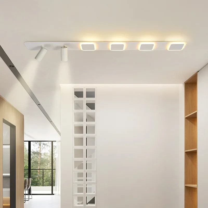 plafonnier led nordique moderne pour décoration intérieure et extérieure - vue 4 sur 16
