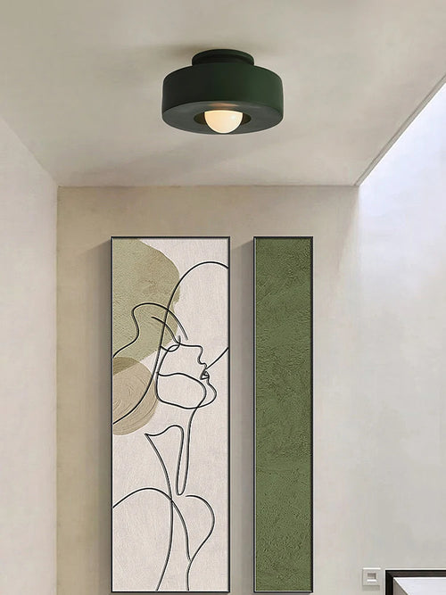Minimalistische Deckenleuchte für eine elegante dekorative Beleuchtung - vue 3 sur 9