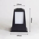 lampadaire colonne étanche pour éclairage extérieur jardin