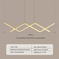 lustre moderne à led avec télécommande pour intérieur décoratif