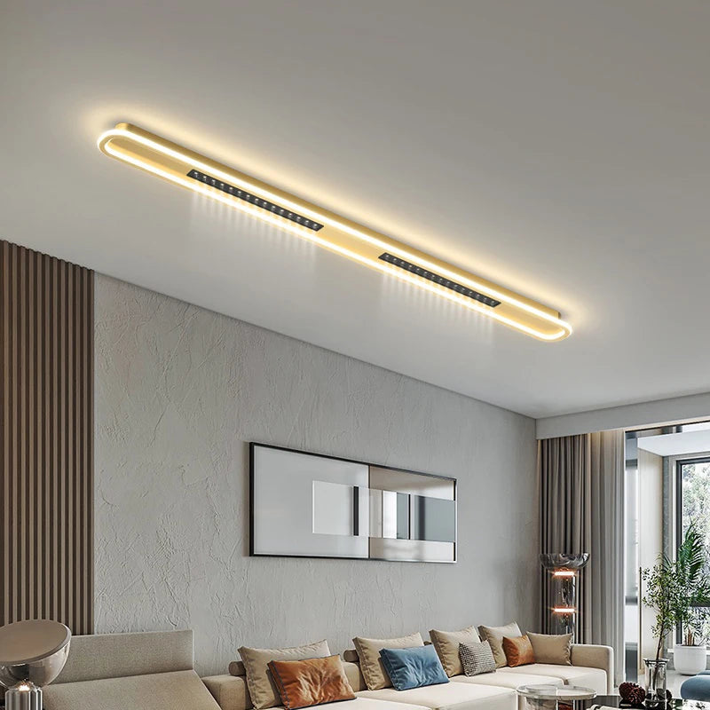 Plafonnier led monté en surface pour salon, chambre - vue 3 sur 12