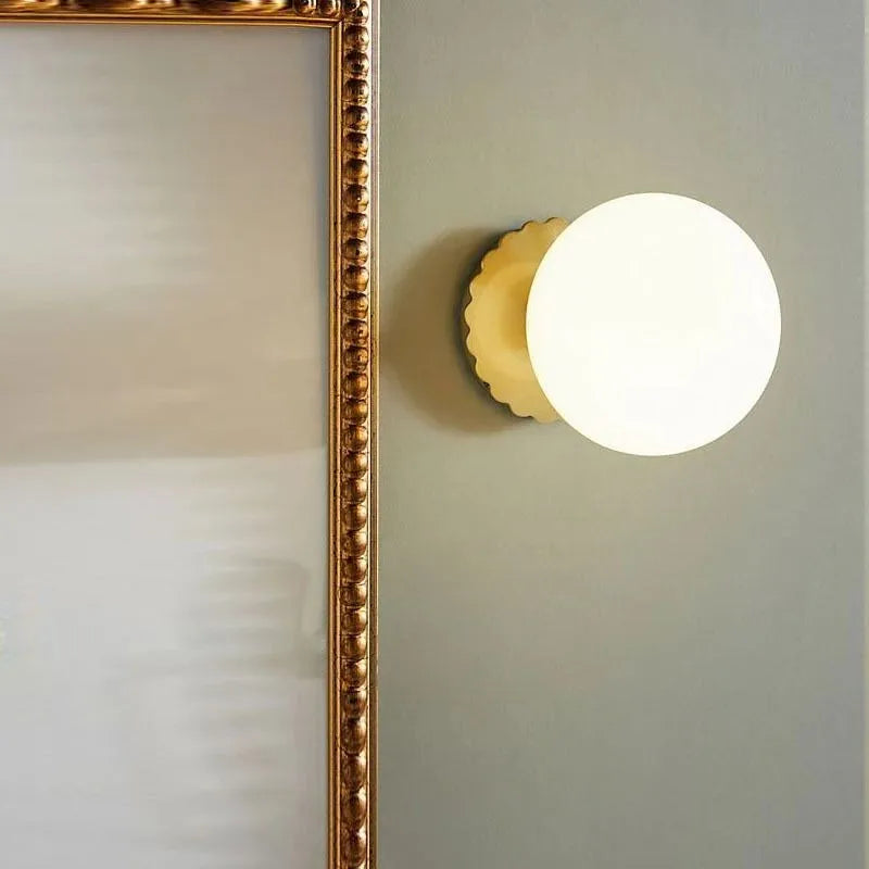 Applique murale led rétro style nordique décorative d'intérieur - vue 4 sur 7