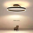 Nordischer LED-Kronleuchter mit verstellbarem Ring