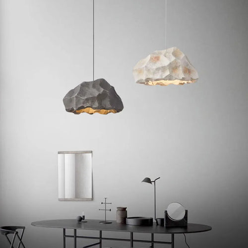 suspension en forme de pierre pour décoration intérieure