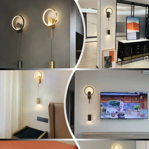 Applique murale d'intérieur Led moderne - vue 7 sur 8