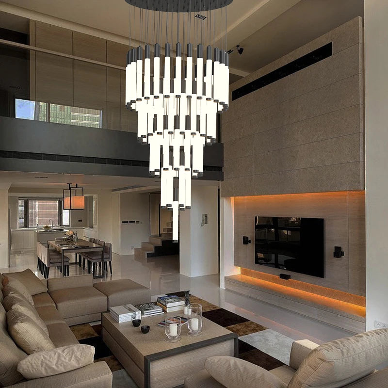 plafonnier moderne avec éclairage led pour intérieur élégant - vue 4 sur 16