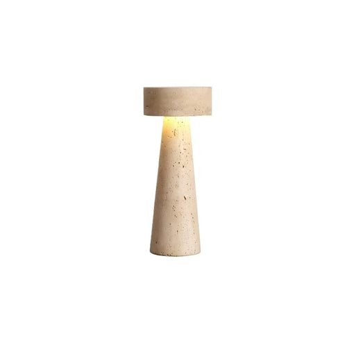 Creative Stone Table Lamp Desk Light for Bedroom Living Room Study